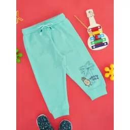 Pantaloons Baby Kids Green Cotton Printed Joggers-picture-32