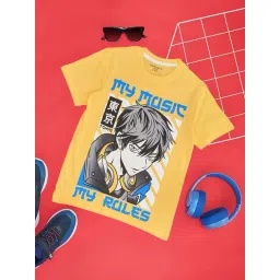 Pantaloons Baby Kids Limelight Cotton Regular Fit T-Shirt-picture-31