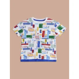 Pantaloons Baby Kids Multicolor Cotton Printed T-Shirt-picture-35