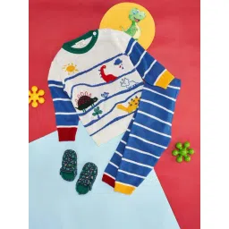 Pantaloons Baby Multicolor Cotton Printed Full Sleeves Sweater Set-picture-48