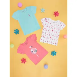 Pantaloons Baby Multicolor Cotton Printed T-Shirt (Pack of 3)-picture-36