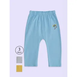 Pantaloons Baby Multicolor Cotton Printed Trackpants (Pack of 3)-picture-39