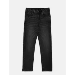 Pantaloons Junior Black Solid Jeans-picture-40