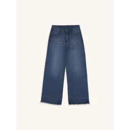 Pantaloons Junior Blue Cotton Regular Fit Jeans-picture-16