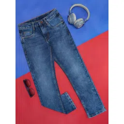 Pantaloons Junior Blue Cotton Regular Fit Jeans-picture-40
