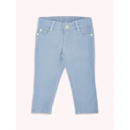 Pantaloons Junior Blue Cotton Regular Fit Jeans-picture-18