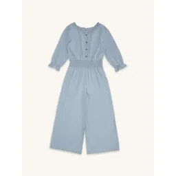 Pantaloons Junior Blue Cotton Regular Fit Jumpsuit-picture-23