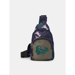 Pantaloons Junior Blue Printed Small Backpack-picture-45