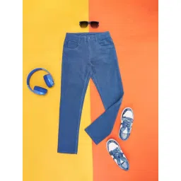 Pantaloons Junior Blue Regular Fit Trousers-picture-13