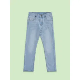 Pantaloons Junior Blue Tapered Fit Jeans-picture-26