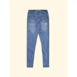 Pantaloons Junior Blue Tapered Fit Jeans image 2