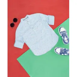 pantaloons junior Boys Abstract Regular Fit Shirt-picture-13