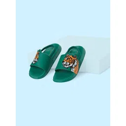 Pantaloons Junior Boys Animal Printed Sliders-picture-45