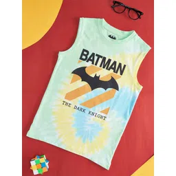 Pantaloons Junior Boys Batman Graphic Printed Cotton T-Shirt-picture-54