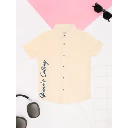 Pantaloons Junior Boys Beige Shirt-picture-29