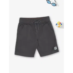 Pantaloons Junior Boys Black Oyster Shorts-picture-10