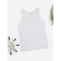 Pantaloons Junior Boys Bright White Vests-picture-23