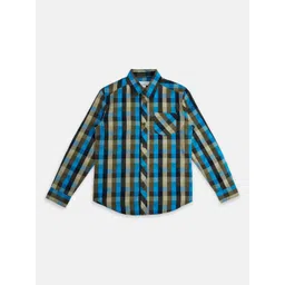Pantaloons Junior Boys Buffalo Checks Checked Cotton Casual Shirt-picture-33