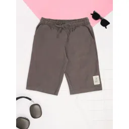 Pantaloons Junior Boys Charcoal Shorts-picture-24