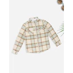Pantaloons Junior Boys Checked Casual Shirt-picture-17