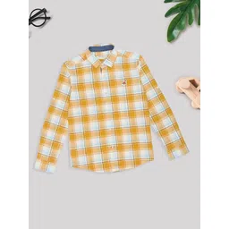 Pantaloons Junior Boys Checked Casual Shirt-picture-10