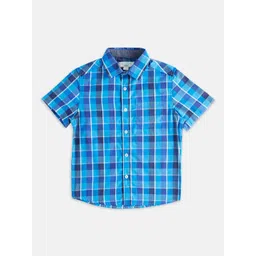 Pantaloons Junior Boys Checked Cotton Casual Shirt-picture-26