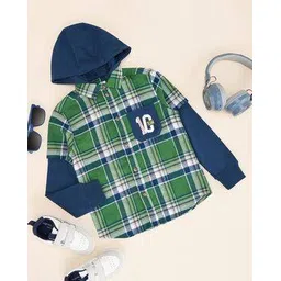 pantaloons junior Boys Checked Regular Fit Shirt-picture-21