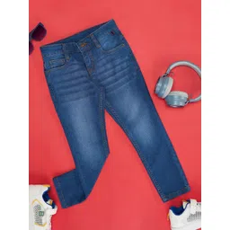 Pantaloons Junior Boys Clean Look Mid-Rise Light Fade Stretchable  Jeans-picture-36