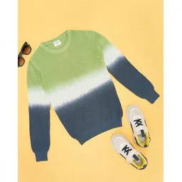 pantaloons junior Boys Colour-Block Round Neck Sweater-picture-17