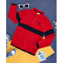 pantaloons junior Boys Colourblock Regular Fit Sweatshirt-picture-43