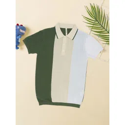 Pantaloons Junior Boys Colourblocked Polo Collar T-shirt-picture-14