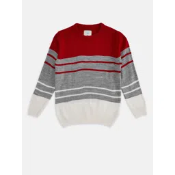 Pantaloons Junior Boys Colourblocked Pullover-picture-11