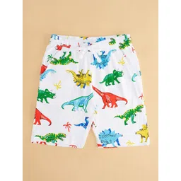 Pantaloons Junior Boys Conversational Printed Pure Cotton Shorts image 4