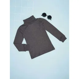 Pantaloons Junior Boys Dark Shadow Cotton Solid Full Sleeves T-Shirts-picture-20