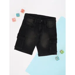 Pantaloons Junior Boys Denim Shorts-picture-14