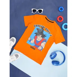 Pantaloons Junior Boys Dragon Ball Z Printed Cotton T-shirts-picture-21