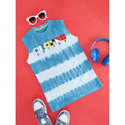 Pantaloons Junior Boys Dyed  Cotton T-shirt-picture-15