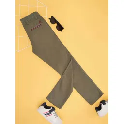 Pantaloons Junior Boys Epsom Cotton Solid Trousers & Pants-picture-39
