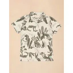 Pantaloons Junior Boys Floral Printed Pockets T-shirt-picture-44