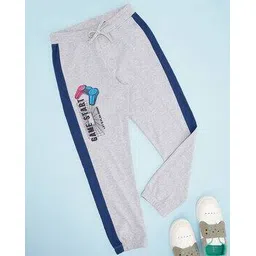 pantaloons junior Boys Graphic Print Mid-Rise Joggers-picture-39