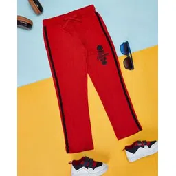 pantaloons junior Boys Graphic Print Mid-Rise Joggers-picture-23