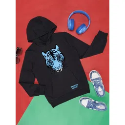 Pantaloons Junior Boys Graphic Printed Cotton Sweatshirt-picture-37