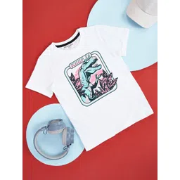 Pantaloons Junior Boys Graphic Printed Cotton T-shirt-picture-19