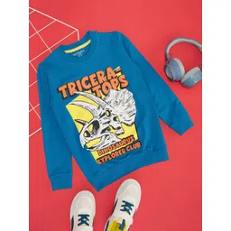 Pantaloons Junior Boys Graphic Printed Pure Cotton Sweatshirt-picture-36