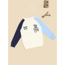 Pantaloons Junior Boys Graphic Printed Round Neck Regular Sweatshirt-picture-37