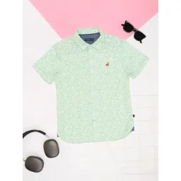Pantaloons Junior Boys Green Shirt-picture-18