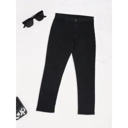 Pantaloons Junior Boys Jet Black Jeans-picture-18