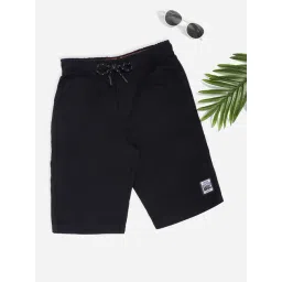 Pantaloons Junior Boys Jet Black Shorts-picture-31