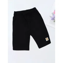 Pantaloons Junior Boys Jet Black Shorts-picture-24