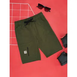 Pantaloons Junior Boys Mid-Rise Cotton Regular Shorts-picture-10